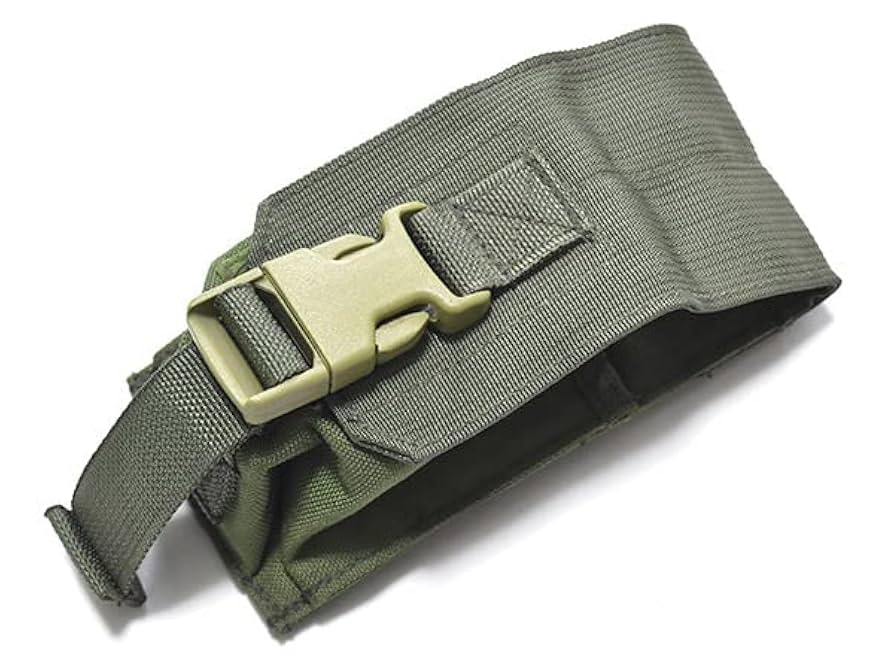 Amazon | 米軍実物 EAGLE DFLCS スモークグレネードポーチ OD