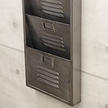 【Industrial l】インダストリアル ウォール レターラック4 Amazon｜インダストリアル ウォール レターラック4 [並行輸入品