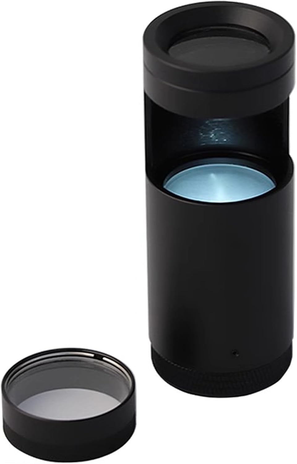 HKFGSHOP Portable Gemstone Polariscope, Handheld Ldentification Gem Refractometer, With Built-in Led Cold Light Source, Diameter 29mm Lens, Optical Properties Tool For Jeweler, Gemologist