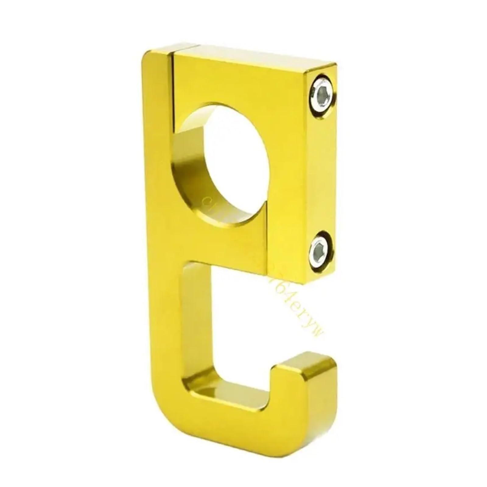 Auytcin Yellow Bike Hook Storage Hook Motorcycle Universally Multifunctional Hook Aluminum Hooks Motorcycle Scooter Helmets Rack Bag Hook Hanger(Yellow)