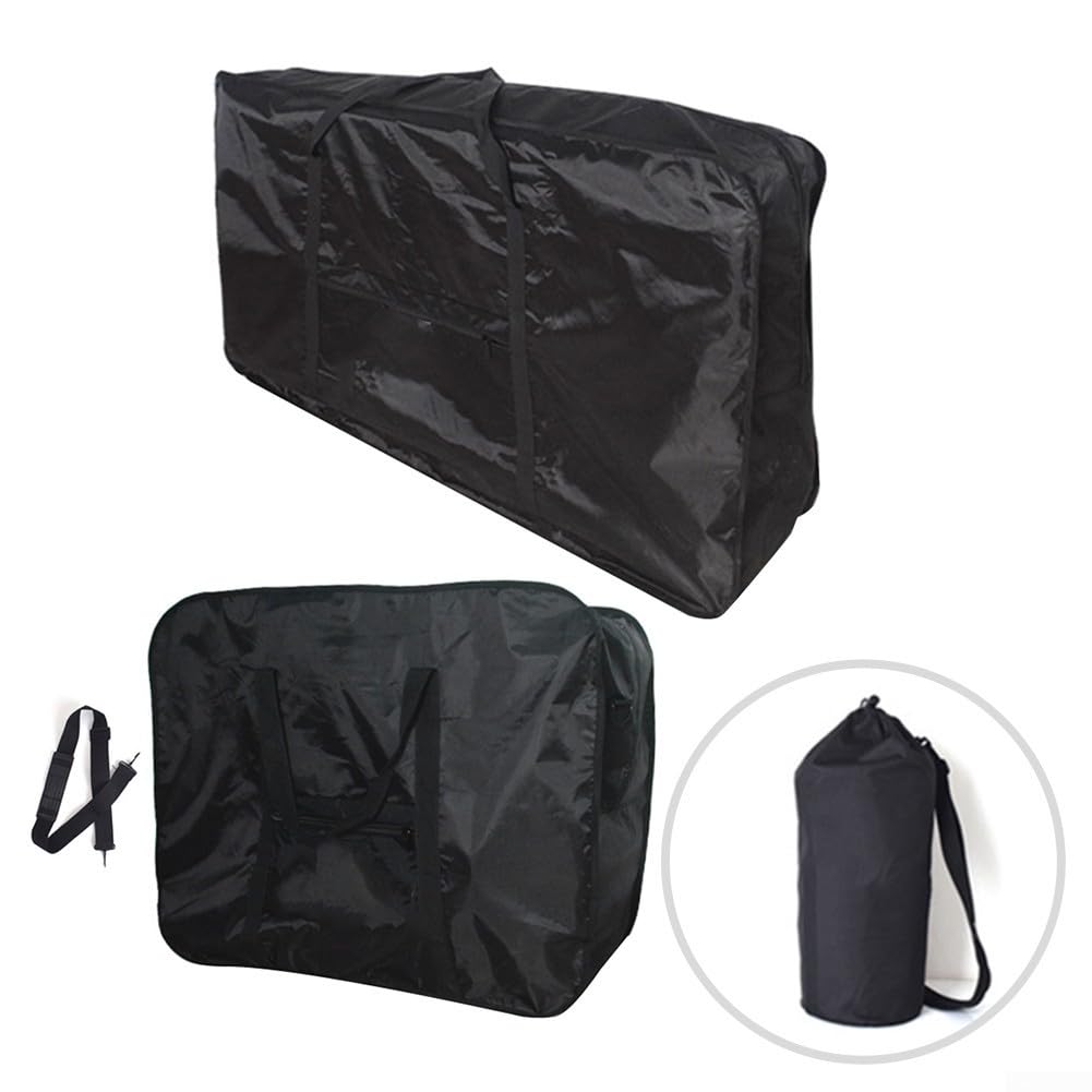 SPORTARC Bolsa ligera para bicicleta con cubierta impermeable para lluvia diseñada para bicicletas plegables (bicicleta plegable de 20 pulgadas)