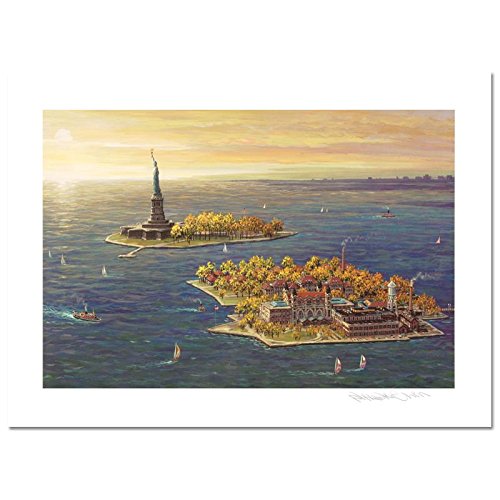 QART Ellis Island - Fall Hand Signed Limited Edtion by Alexander Chen