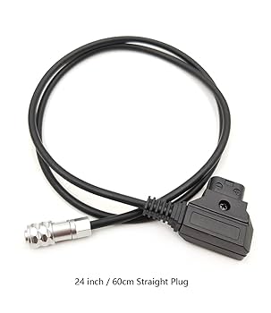 Amazon | D-tapから2ピン BMPCC4K BMPCC6K Pro 電源ケーブル