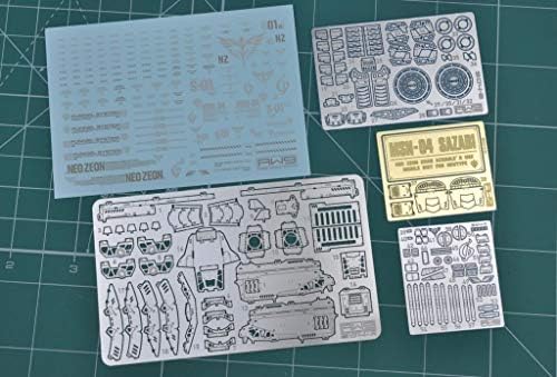 Madworks S04 Detail Up Metal Parts Photo-Etch PE Upgrade for Sazabi RG 1/144