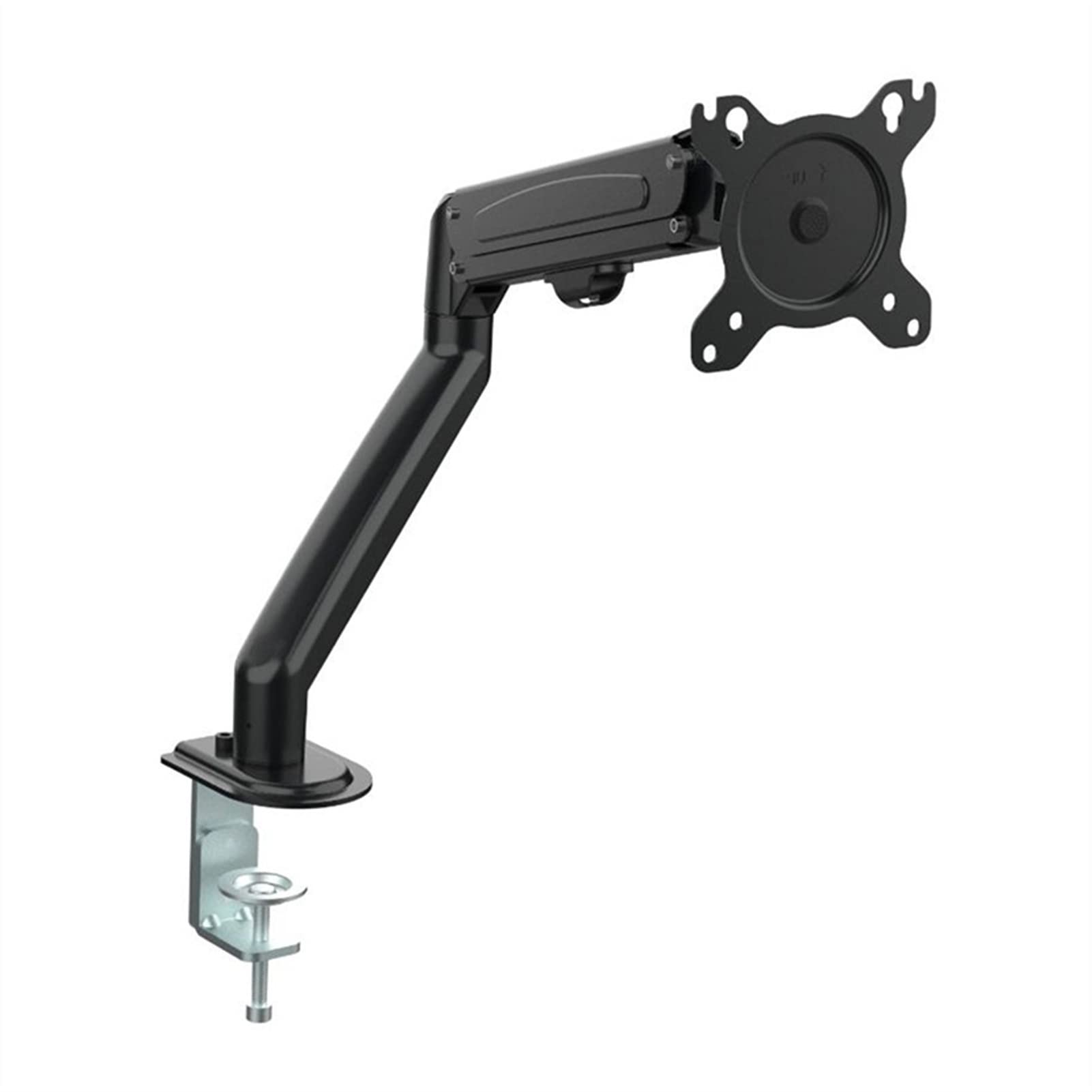 Aioneer Monitor Desk Mount Single Monitor Stand, Desktop Monitor Mount Bracket For 13 To 27-Inch Lcd Screens, Adjustable Gas Spring Monitor Stand Arm Mount With Clamp Computer Mo
