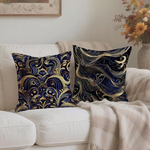 Housse coussin 80x80cm imperméable double face avec zip