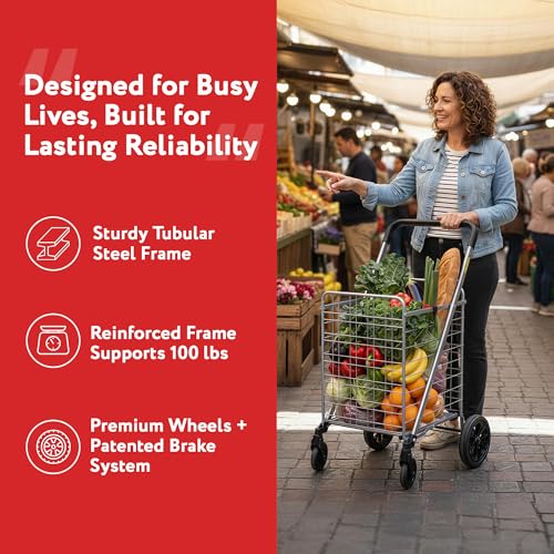 Listado de Carritos para Mandado Walmart que puedes comprar esta semana. 14 Carritos para Mandado Walmart marca dbest products (2)