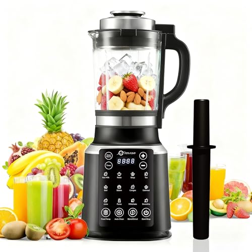 59oz 1500W Glass Blender with Tamper