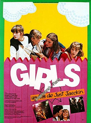 Affiche Girls 1979 Just Jaeckin 40x60 cm pour décoration murale rétro