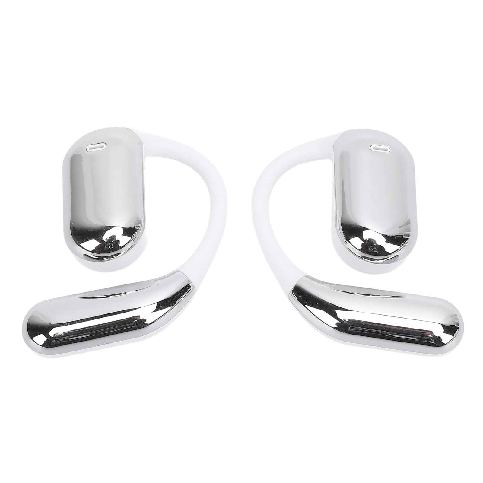 Gedourain Auricolari per Traduttore di Lingua Traduzione Efficiente in Tempo Reale 5.4 per Viaggiatori D'affari Resistente All'acqua IPX6 (Argento)