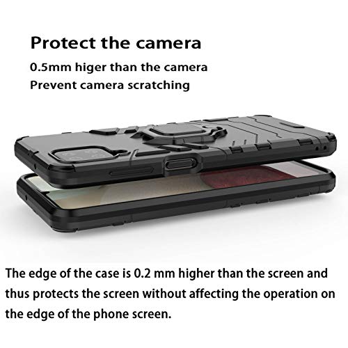 GOGME Cover per Samsung Galaxy A12 / M12 con 360