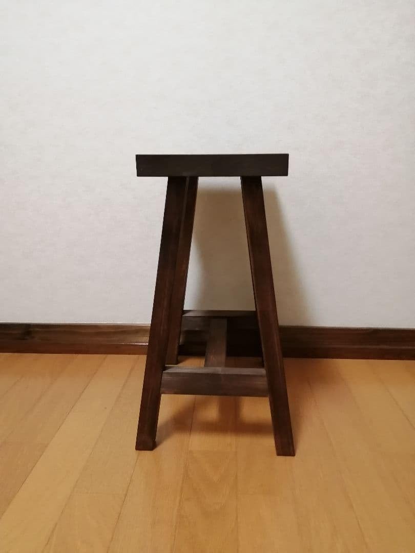 Amazon.co.jp: 伝統技法ほぞ組 木製フラワースタンド 幅35cm×高さ45cm