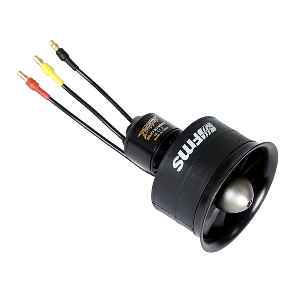 FMS 50mm 11-Blade EDF canalizzato Fan con 4S 2627-4500KV Motore Brushless per RC Aereo Modello Aereo Jet Parts