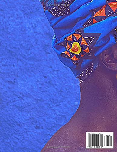 Notebook: African Print Composition Notebook - College Ruled 120 Pages - Large 8.5 x 11 Paperback - Image 2