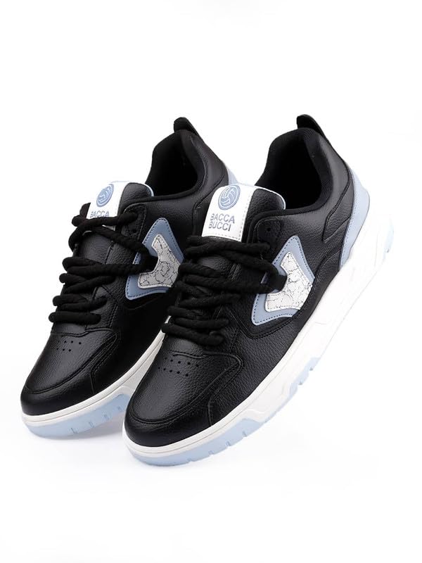Image of Bacca Bucci Men Leather Sneaker Shoes