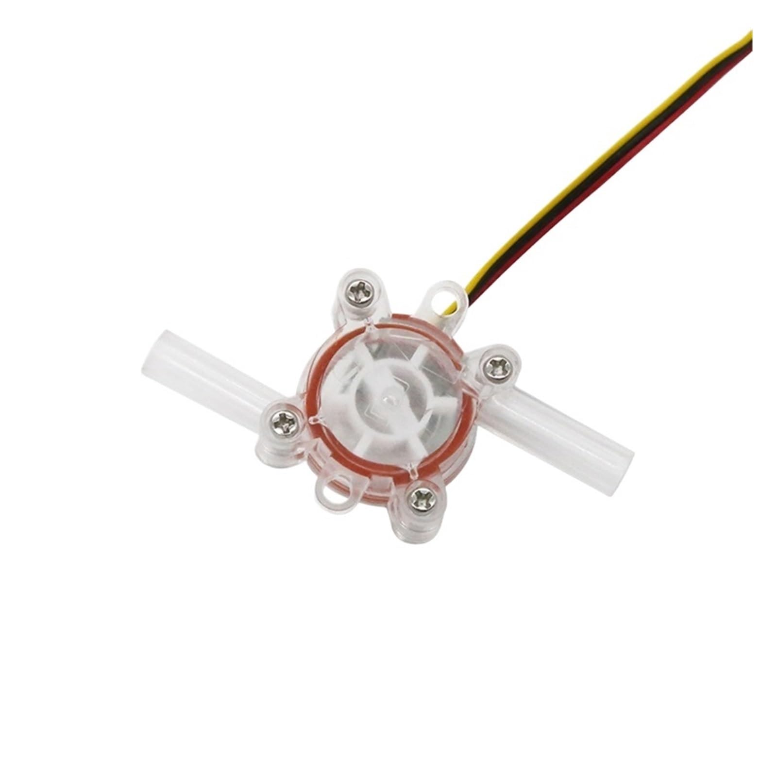 Flow Sensor Meter Digital Pipeline Water Flow Water Flow Sensor Switch Flowmeter Counter Fluid Meter 0.01?0.1/m3/h Input Voltage DC5~24V