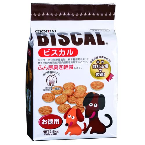 Amazon | 犬スナック 1965 現代製薬 ビスカル 2.5kg×2セット(5kg
