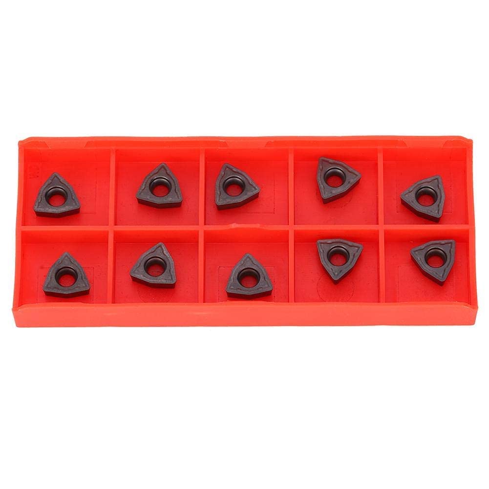 10 Pièces Lame D'insertion en Carbure Wcmt050308fn Acz330 Plaquettes de Tournage Outil de Tour CNC pour Semi-finition en Acier/foret en U