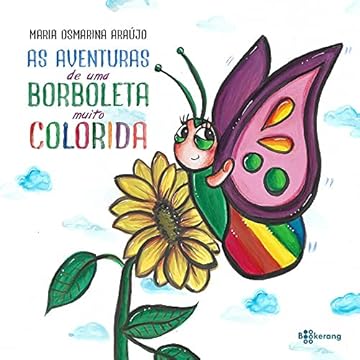Capa do livro As aventuras de uma borboleta muito colorida