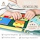 SpielLieb® Montessori Busy Board Deutsch ab 3 Jahre - interaktives Activity Board Spielzeug für Kleinkinder - Beschäftigung für Auto & Flugzeug Entwicklung & Motorik