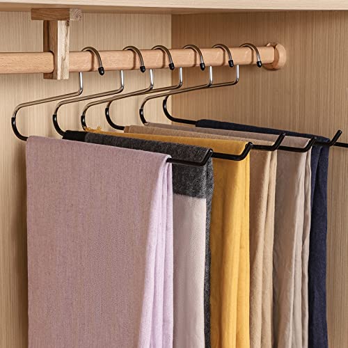 Image of FREZON Blanket Hangers Drapery Hangers Heavy Duty Space Saving Nonslip - Great for Quilts, Sleeping Bags, Comforters, Table Cloths(12 Pack)
