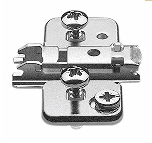 Blum B174H 0mm Die Cast Frameless Clip Mounting Plate With Expando Dowels