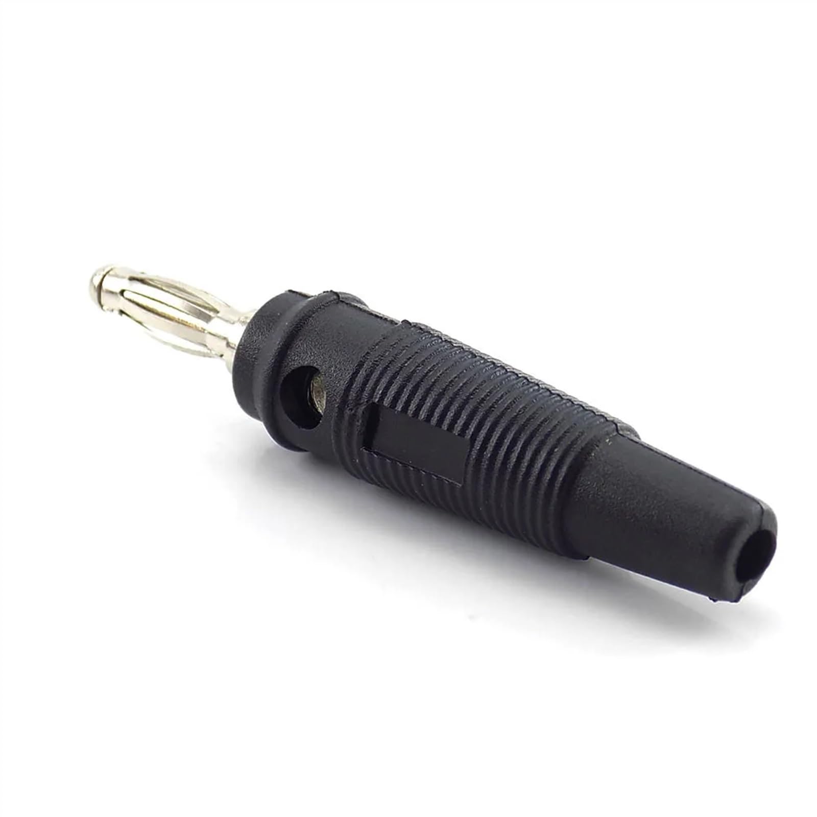 Conectores de Altavoz de Audio con Conector Banana de 4MM, Amplificador, Poste de encuadernación for Altavoz, Conector Jack Banana de 4mm for terminales de Cable, Rojo y Negro(5pcs Black)