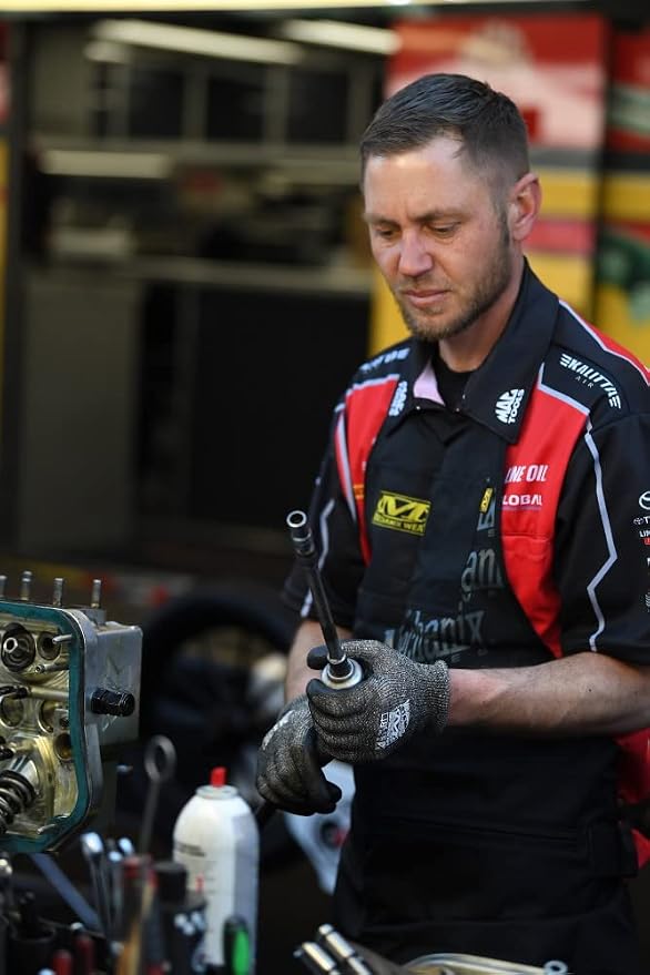 Delantal de trabajo Mechanix Wear negro resistente al agua miniatura 3