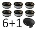 6 x Rasentrimmer Ersatz Spule + 1 Spulenabdeckung/Haube passend für ALDI Gardenline Elektro Rasentrimmer GLR GLT 450 451 452 453 454 455 456 457 458 459 & GLR 450/1 bis 450/9
