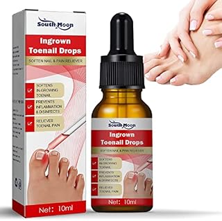Nail Helper Ingrow Toenail Correction Treatment Oil, Ingrown Toenail Correction Drops, Cuticle Care Oils for Ingrown Toenails, Nail Care and Treatment, Nail Fungal Treatment (10ml)