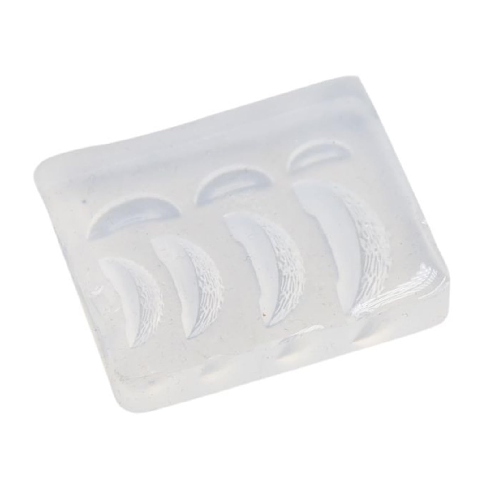 NEWFT Silicone Mold 1:12 Scale Miniature Small Cantaloupe Slices Mold DIYs Clay Resin 3D Fruit Pastry