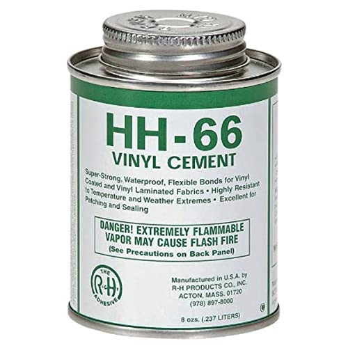 HH-66 PVC Vinyl Cement Glue with Brush 8oz (1)