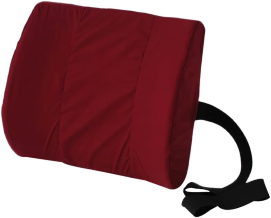 Alex Orthopedic Comfortable Supportive Molded Lumbar Cushion - Black