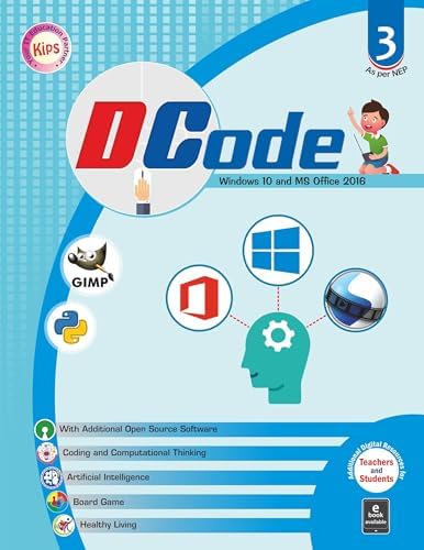 KIPS D Code Windows 10 and MS Office 2016 for Class 3