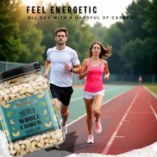 Image of Medhyata Whole Cashew /Kaju Nuts 500 GM Pack | Whole Crunchy Cashew Nuts | Premium Kaju | Rich in Protein | Rich in Fibre | Dry Fruit | Festive Snacking