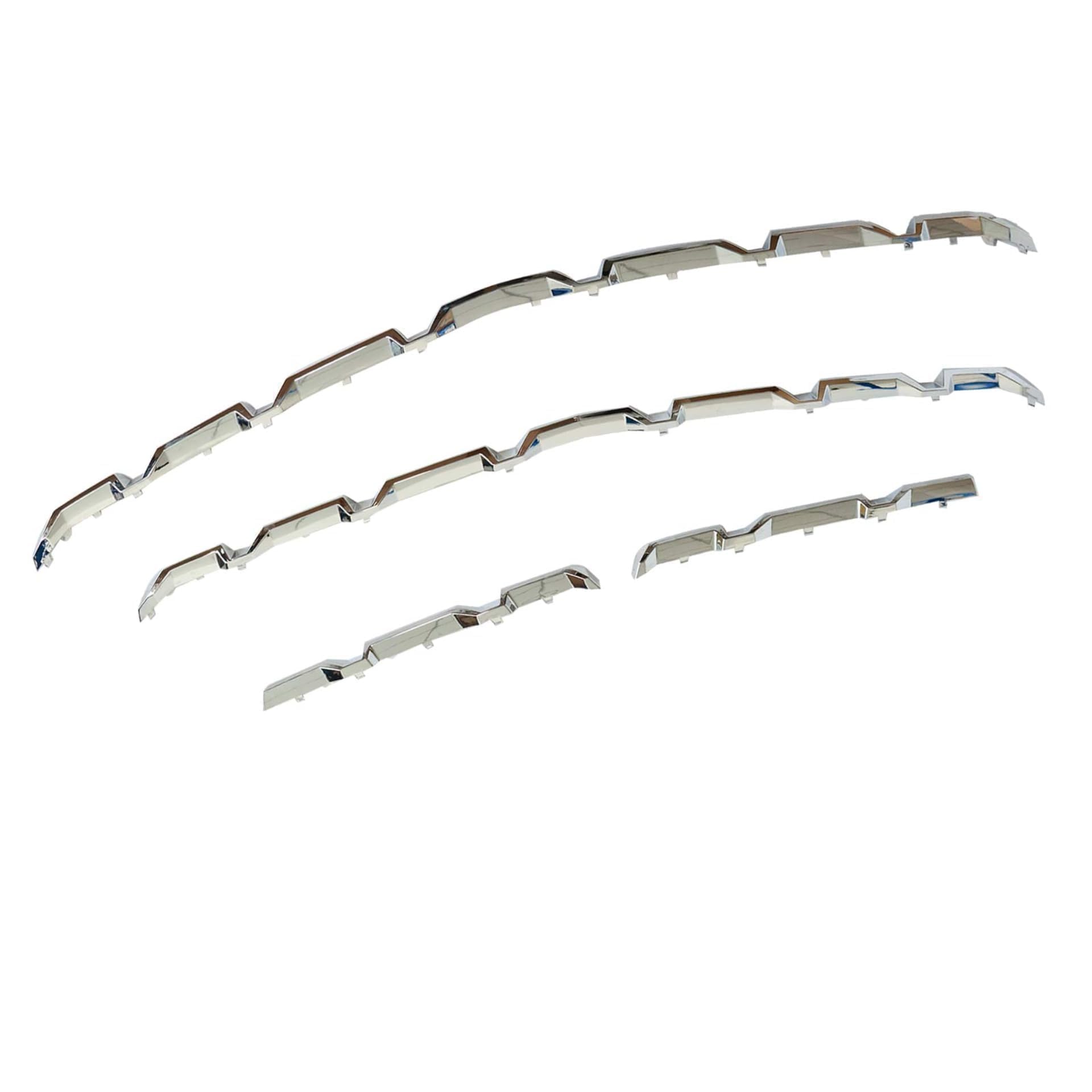 Photo 1 of GXARTS Chrome 4PCS Grille Overlay Insert Compatible with Chevrolet Silverado 1500 LT RST 2022 2023 2024 2025