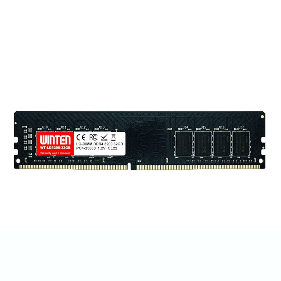 WINTEN DDR4 3200メモリ 32GB×2枚　[箱なし] Amazon.co.jp: WINTEN デスクトップPC用メモリ DDR4-3200 32GB