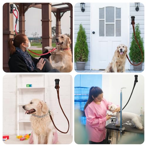 BeneLabel Wall Mounted Dog Leash Holder for Wall Pet Leash Wall Hook Carbon Steel Dog Leash Hangers for Secure Pet Leash for Indoor and Outdoor Use - Image 6