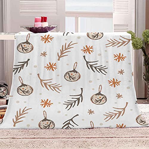 Couverture flanelle 3D microfibre douce pour vos soirées cocooning - 3