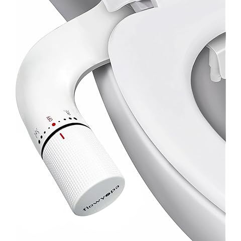 Ultra-Slim Bidet Attachment for Toilet Easy to install - Dual Nozzle (Frontal & Rea...