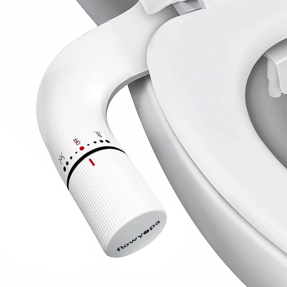 Ultra-Slim Bidet Attachment for Toilet Easy to install - Dual Nozzle Frontal Rear Wash with Adjustable Cold Water