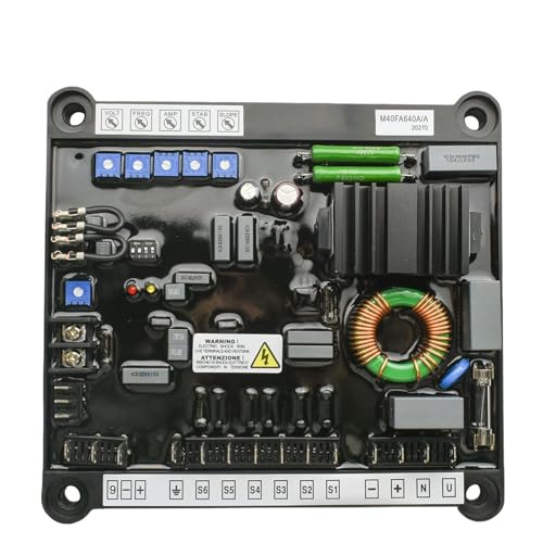 Evite apagones con el regulador de voltaje AVR M40FA640A de generador diésel sin escobillas