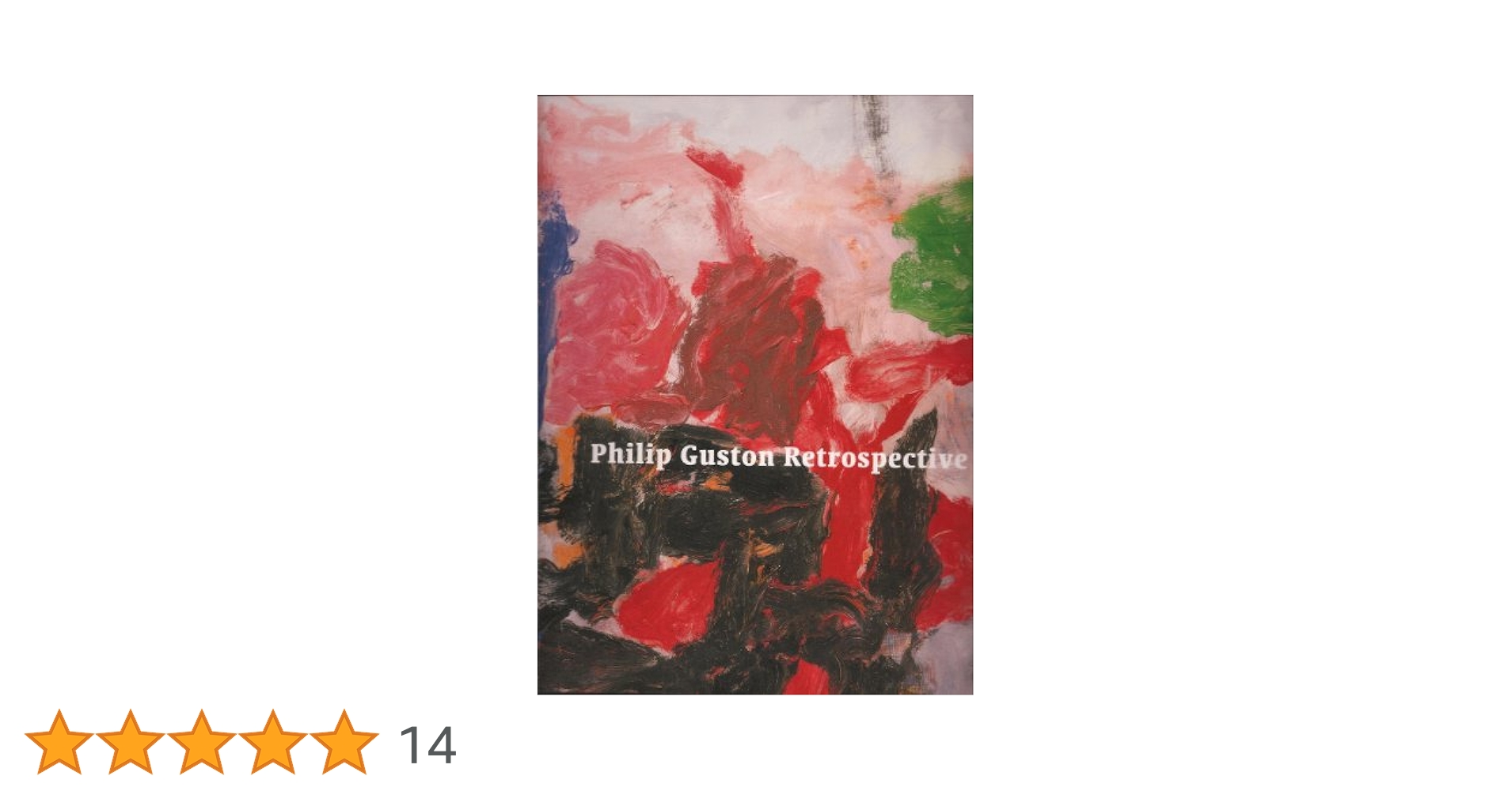 フィリップ・ガストン「Retrospective」洋書/即決/送料込/入手困難 フィリップ・ガストン「Retrospective」洋書/即決/送料込/入手