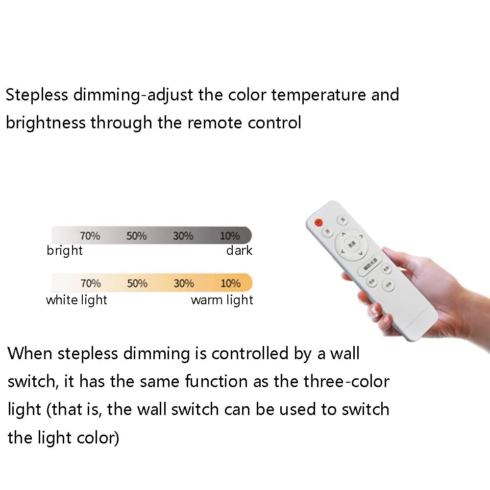 Luz LED De Panel Plano, Luz Blanca Diurna 6000k, 36W 3000LM, Luz De Techo Empotrada Ultradelgada De 1,1 Pulgadas, Accesorios De Iluminación De Madera Y Acrílico