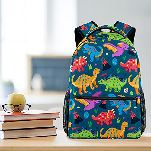 Sac à dos d'écolier multicolore pour ordinateur portable style décontracté - 6