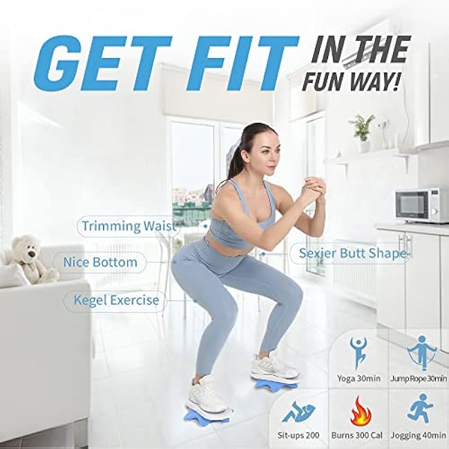 Ab Twister Board,Twister Exercise Board,Waist Twisting Disc-Ab Board Exercise,Twisting Stepper,Waist Trainer Trimmer,Ab Board-for Ab Exercise Abs Core,Slimming Waist Full Body Toning Workout Home Gym