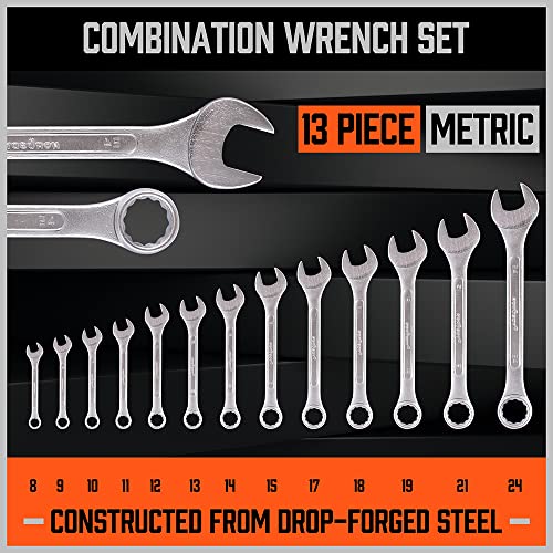 HORUSDY 26-Piece Durable Wrench Set