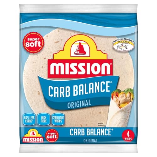 Mission Carb Balance Tortilla Wraps 4pk 200g