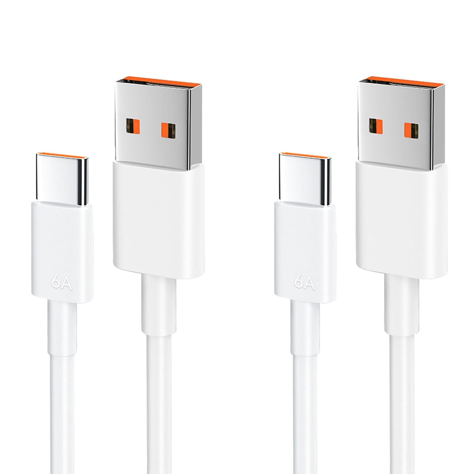 Ruilezyo 2 Stück 120W 6A USB C Ladekabel für Xiaomi