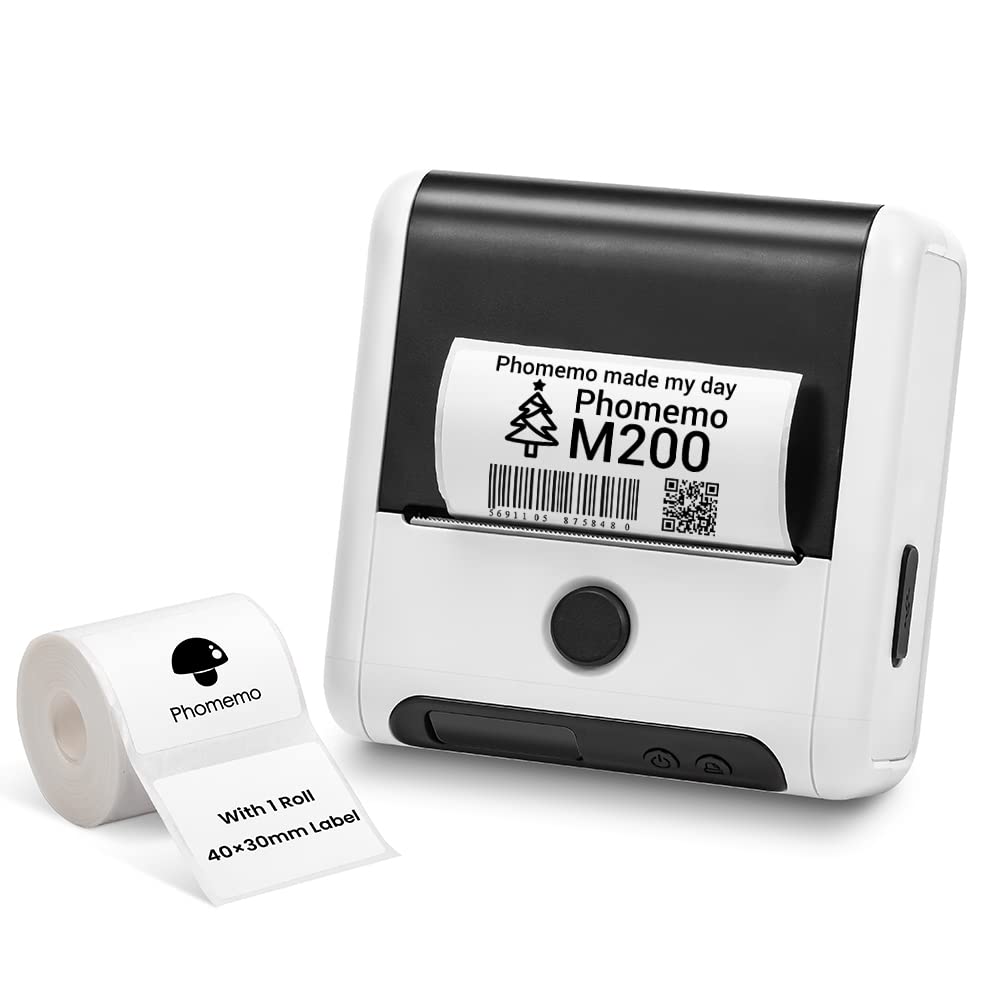 Buy M200 Label Maker Machine - Phomemo 80mm Portable Label ...